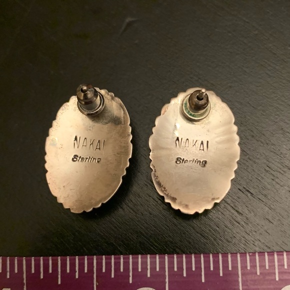 NAKAI Abalone Earrings - Picture 2 of 4